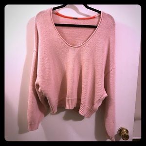 Pink sweater